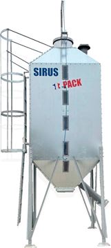 Image de Silo PACK  6m³ avec trappe de service axiale